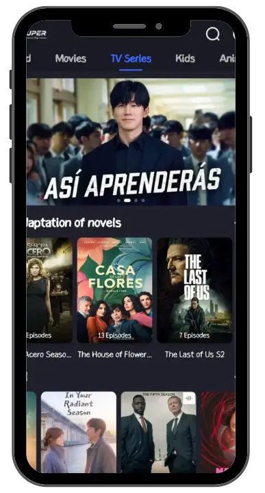 Xuper TV — series de televisión